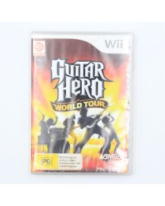 GUITAR HERO WORLD TOUR NINTENDO WII GAME ACTIVISION