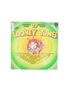 LOONEY TUNES GREATEST 20 STARS GREATEST 20 TUNES VINYL RECORD LP K-TEL NA 489