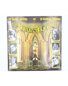 HYMNS OF GOLD 20 GREAT ARTISTS 20 GOLDEN HYMNS VINYL RECORD LP NA-451