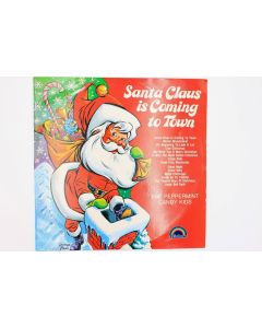 SANTA CLAUS IS COMING TO TOWN THE PEPPERMINT CANDY KIDS VINYL RECORD LP RXM-003