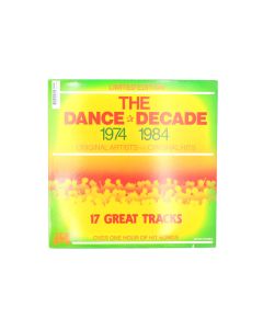 THE DANCE DECADE 1974 1984 17 GREAT TRACKS VINYL RECORD LP JB 199 MX204985