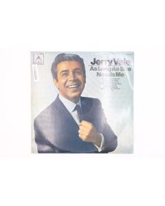 JERRY VALE AS LONG AS SHE NEEDS ME VINYL RECORD LP SRA-2555511