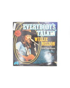 WILLIE NELSON EVERYBODY'S TALKIN' VINYL RECORD LP JB068