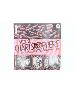 CHART STOPPERS VOL 2 20 ORIGINAL STARS VINYL RECORD LP US-1022 MX165174
