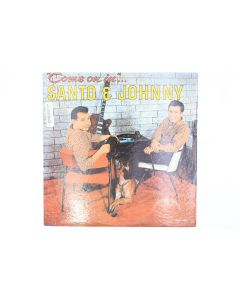 SANTO & JOHNNY COME ON IN VINYL RECORD LP CALP-1006
