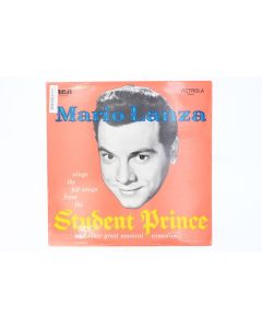 MARIO LANZA SINGS THE HIT SONGS FROM THE STUDENT PRINCE VINYL RECORD LP