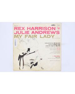 REX HARRISON & JULIE ANDREWS MY FAIR LADY VINYL RECORD LP KLL-1620 XLP37804