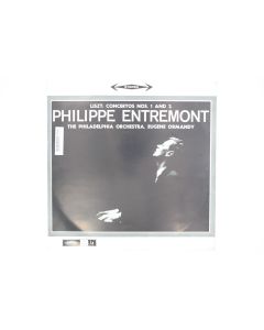 LISZT THE PHILADELPHIA ORCHESTRA PHILIPE ENTREMONT CONCERTO 1 & 2 VINYL RECORD