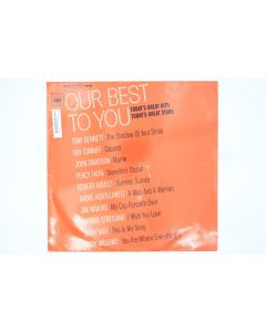 OUR BEST TO YOU TODAY'S GREATEST HITS TODAY'S GREAT STARS VINYL RECORD LP ABS-2