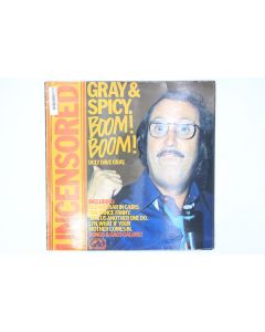 UGLY DAVE GRAY & SPICY BOOM BOOM UNCENSORED VINYL RECORD LP CRIN-TV-123