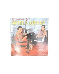 SANTO & JOHNNY COME ON IN VINYL RECORD LP CALP-1006