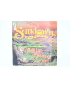 SUNDOWN 16 GREAT COUNTRY HITS VINYL RECORD LP WA349 MX193059