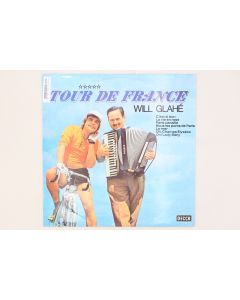 WILL GLAHE TOUR DE FRANCE VINYL RECORD LP SKLA-7680 D016162