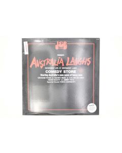 AUSTRALIA LAUGHS RECORDED LIVE AT THE MARGARET LANE COMEDY STORE VINYL RECORD LP