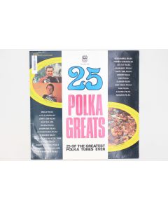 25 POLKA GREATS VOLUME 1 VINYL RECORD LP PG-400 MX164021