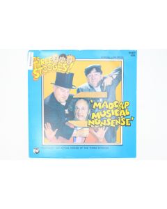 THE THREE STOOGES MADCAP MUSICAL NONSENSE VINYL RECORD LP RENP609