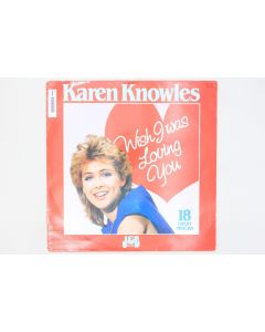 KAREN KNOWLES WISH I WAS LOVING YOU VINYL RECORD LP JB-145