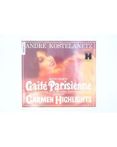 ANDRE KOSTELANETZ & HIS ORCHESTRA OFFENBACH GAITE PARISIENNE VINYL RECORD LP