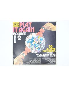 ALLAN GARDINER'S ACCORDION BAND PLAY IT AGAIN VOLUME 2 VINYL RECORD LP