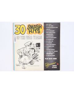THE WAR YEARS CONCERT BAND & CHORUS OF THE R.A.A.F 30 SMASH HITS VINYL RECORD LP
